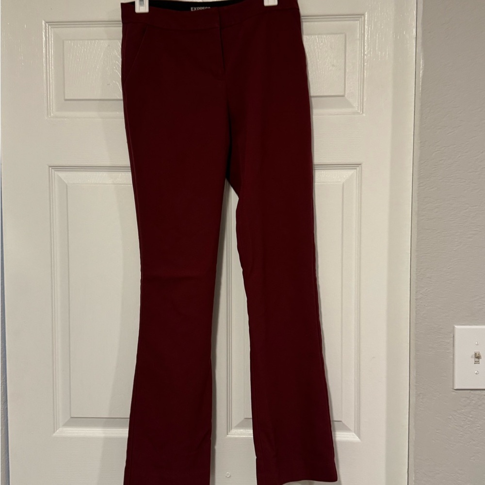 Express Maroon Trousers